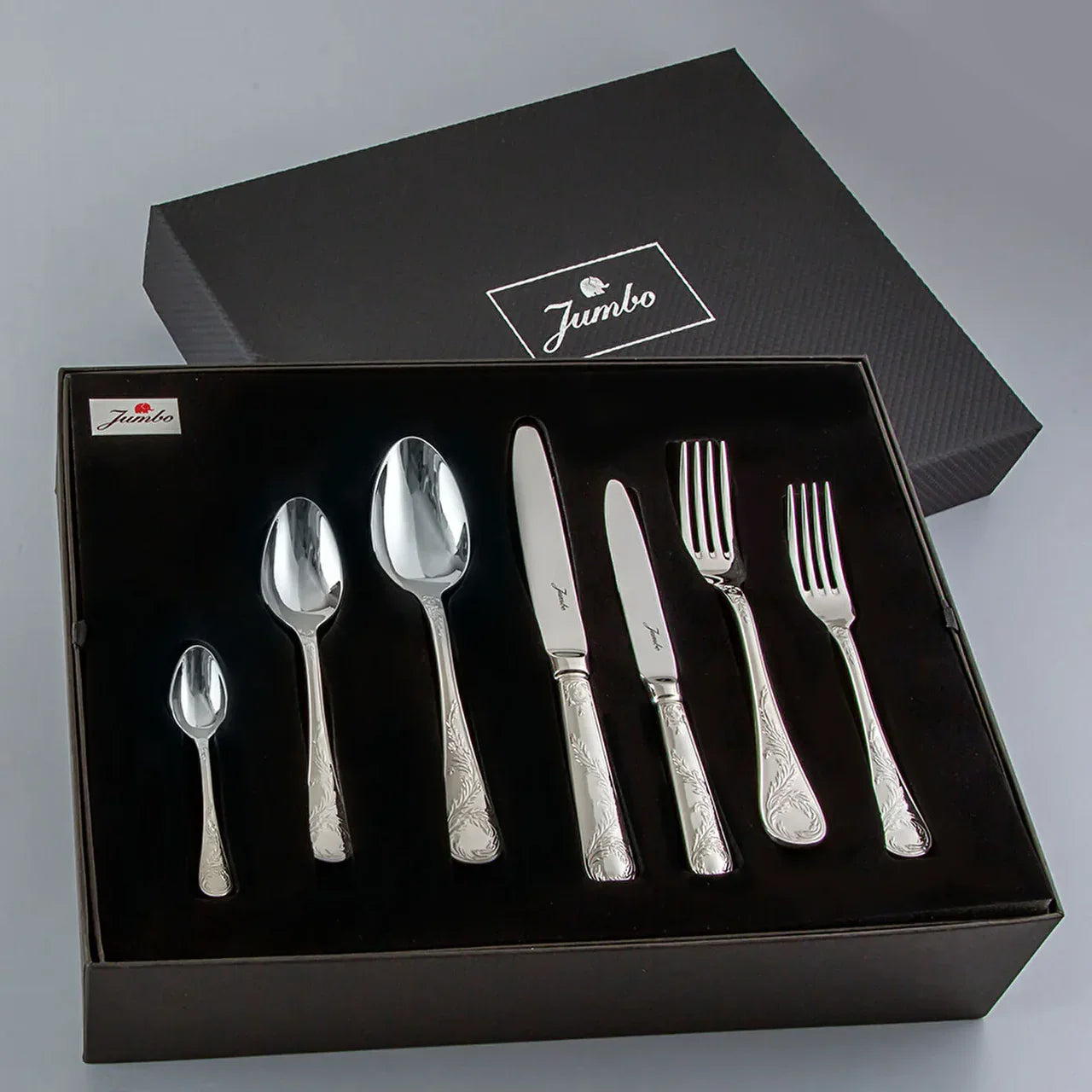 Jumbo 9700 - 84-delige RVS Bestekset - 12 Persoons