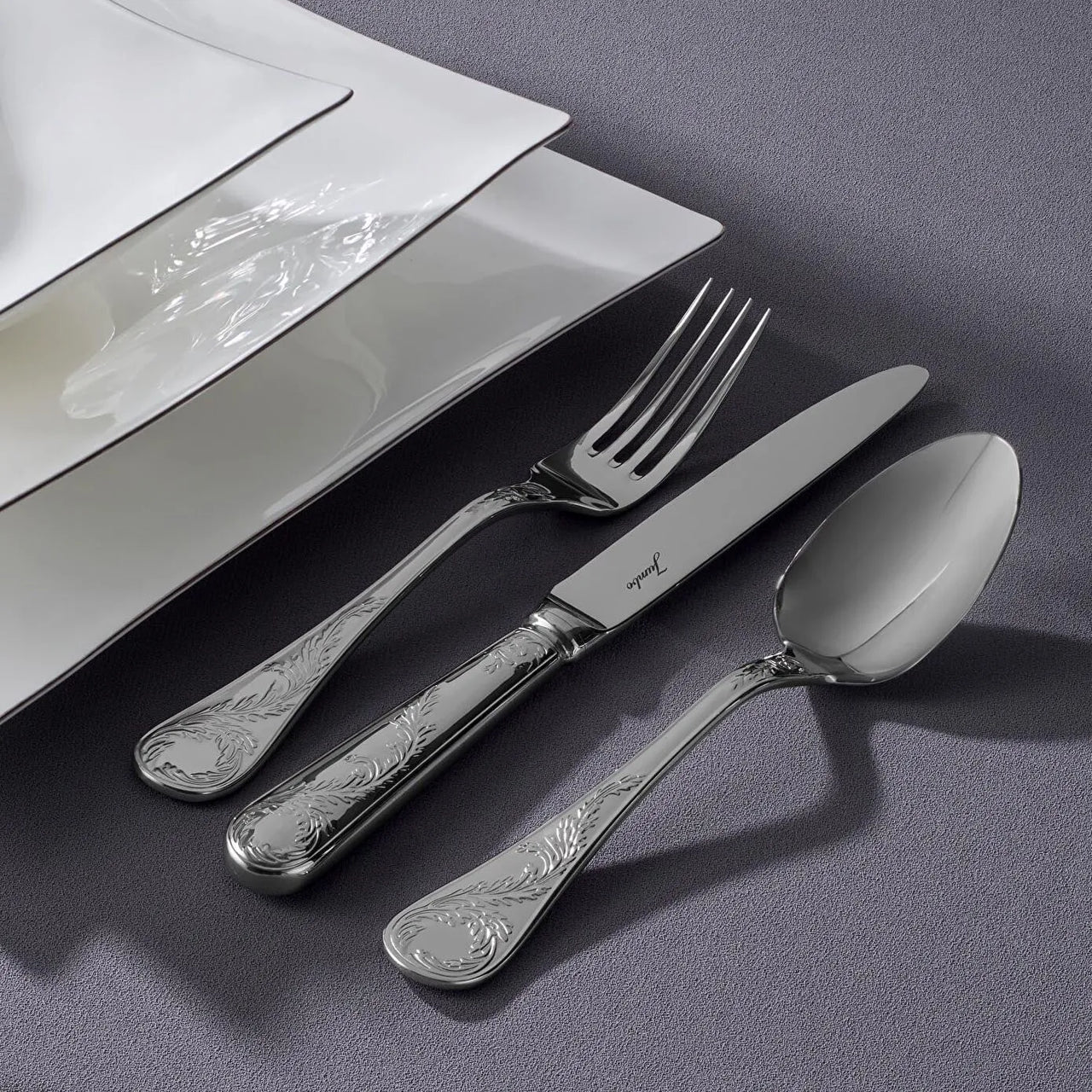 Jumbo 9700 - 84-delige RVS Bestekset - 12 Persoons