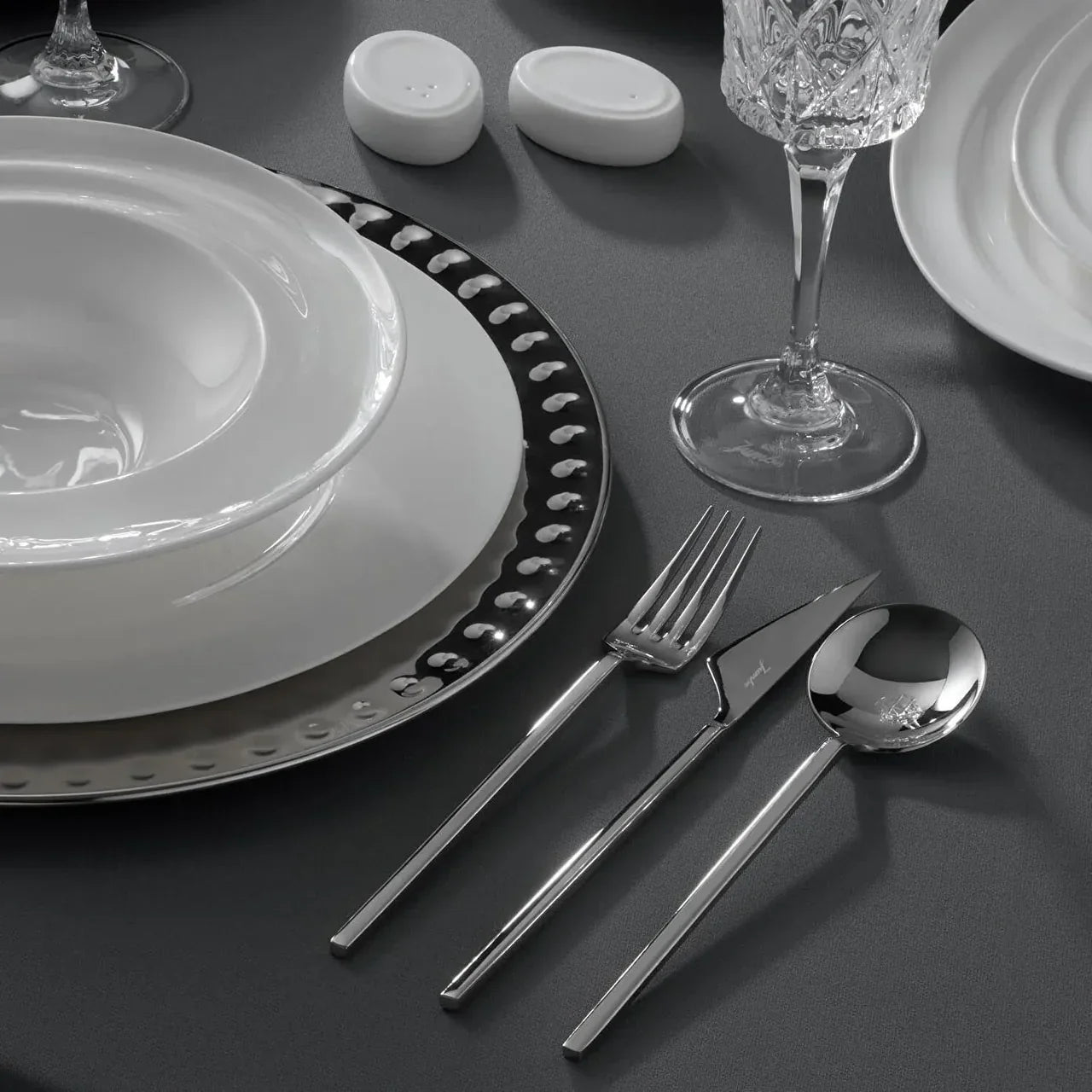 Jumbo 9100 – 84-delige RVS Bestekset – 12 Persoons