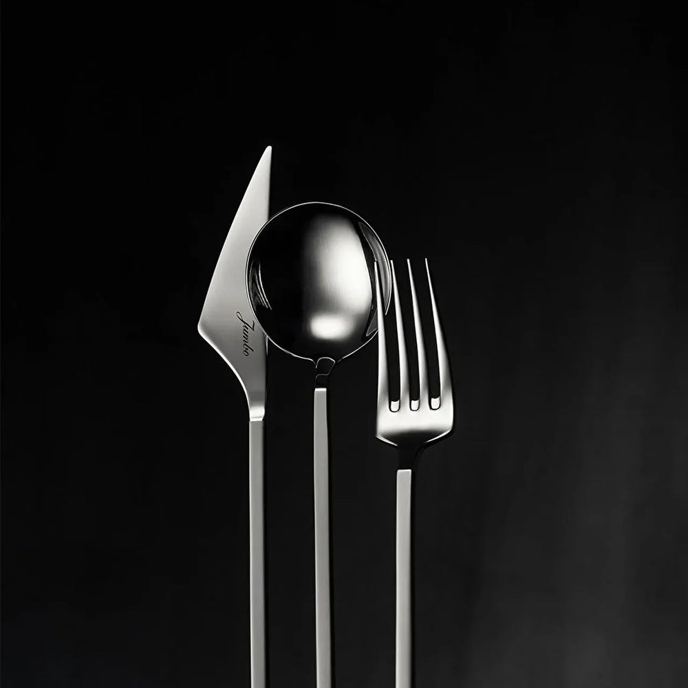 Jumbo 9100 – 84-delige RVS Bestekset – 12 Persoons