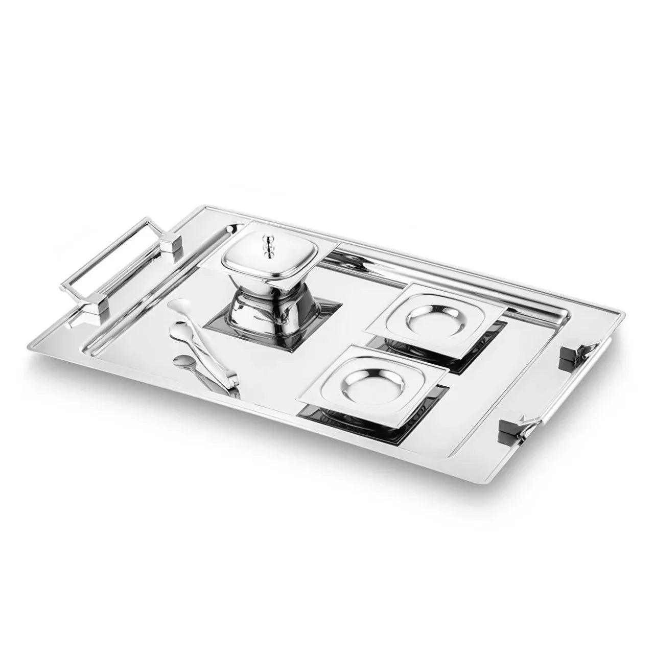 Jumbo Pluto - 16-delige RVS Theeset - Zilver