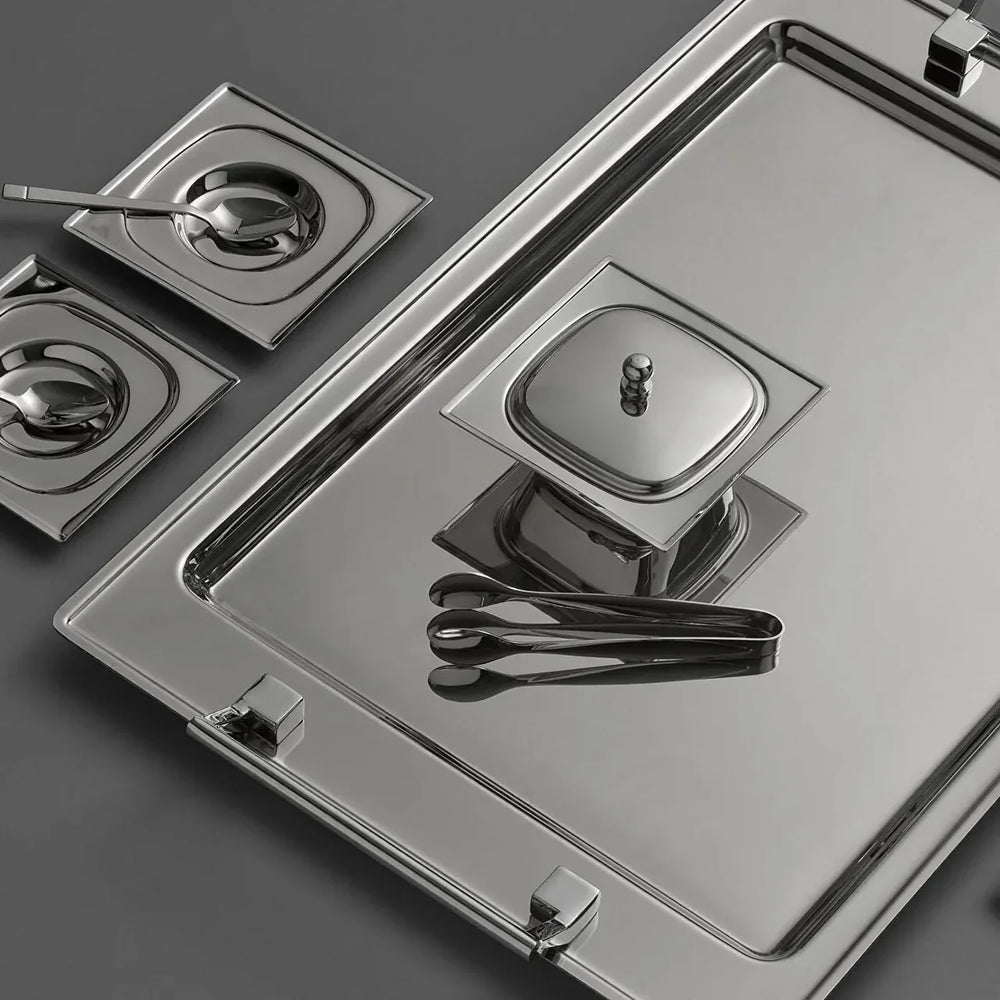 Jumbo Pluto - 16-delige RVS Theeset - Zilver