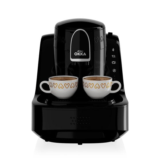 Arzum OKKA Elit OK0040-2000 - Turks Koffiezetapparaat – Zwart/Chroom – Aanpasbare Temperatuur – 710W