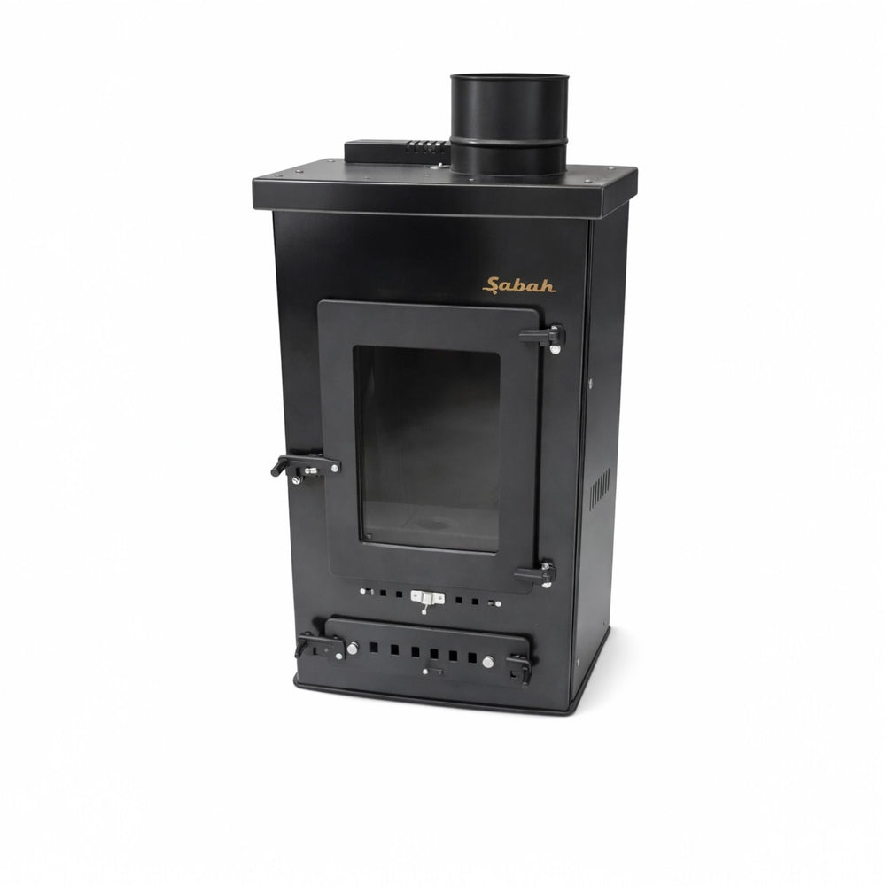Sabah PLT03 Pelletkachel – Staal – 13 kg Pelletreservoir – 8 kW