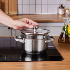 Karaca Elite - Kookpot met Deksel – 16 cm – RVS – Inductie Geschikt