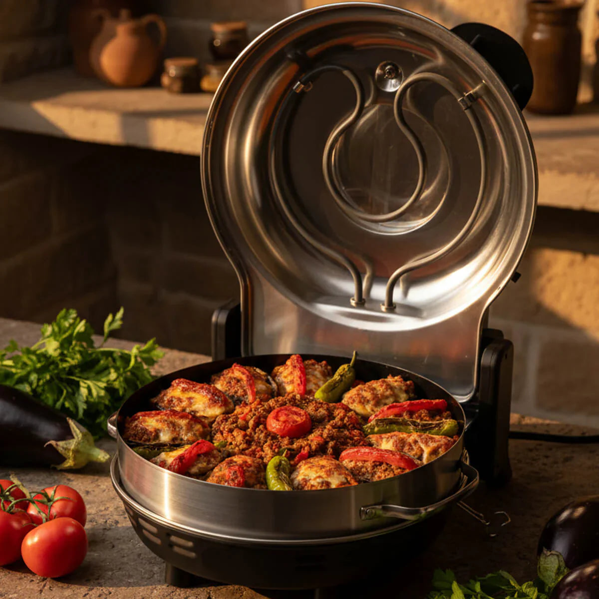 Eratec Tasfirin - Nieuw Versie - Pizza Machine - inclusief Accessoires