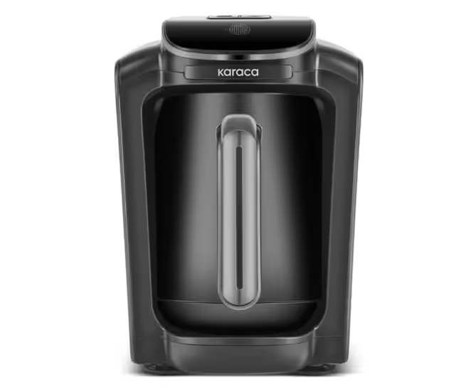 Karaca Hatir Neo - Turkse Koffiemachine met Melk – Space Grey – 1-5 Kopjes – Automatisch Overkookbeveiliging