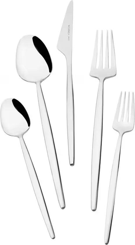 Karaca Moongate 316+ Bestekset 84-Delig – Premium RVS – 12 Personen – Luxe Dinerset