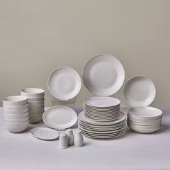 Karaca Forever Bone Artiste - Porseleinen 53-Delige Servies Set - 12-Persoons