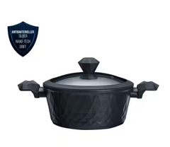 Karaca Bio Diamond Kookpan - Antibacterieel handvat - Inductiebodem - 20 cm - 2,6 L pot