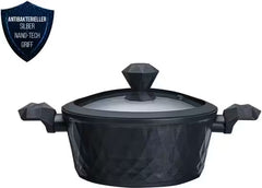 Karaca Bio Diamond Kookpan - Antibacterieel handvat - Inductiebodem - 20 cm - 2,6 L pot