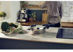 Fissler Vitaquick Elemental - Snelkookpan Saliegroen – Pressure Skillet - 2,5 L