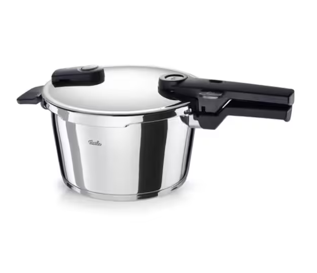 Fissler Vitaquick Elemental - Snelkookpan Saliegroen 4,5 Liter – RVS – Inductie Geschikt