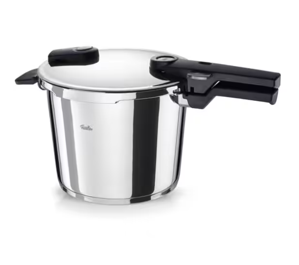 Fissler Vitaquick Elemental - Snelkookpan Saliegroen - 6 Liter – RVS – Inductie Geschikt