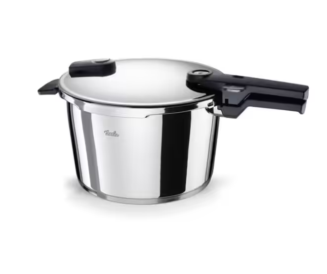 Fissler Vitaquick Elemental - Snelkookpan Saliegroen - 8 Liter – RVS – Inductie Geschikt