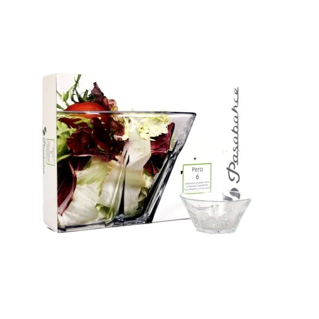 Paşabahçe Pera - Ronde Schaaltjes - Set van 6 - 130 mm