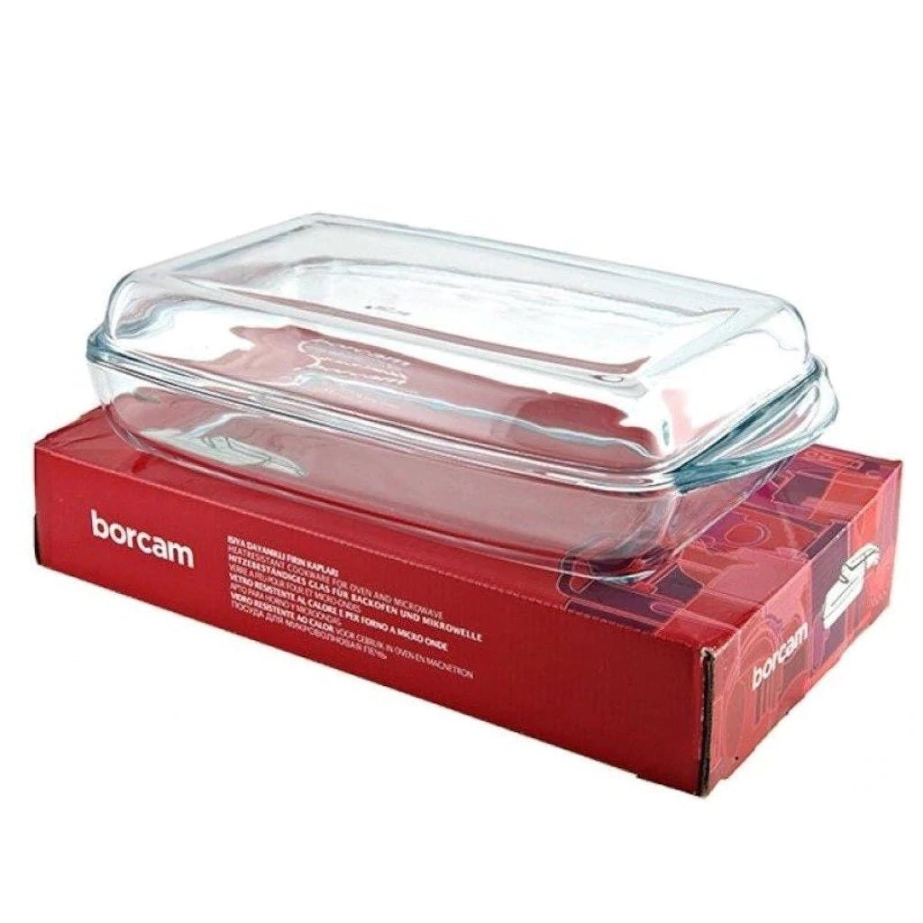 Borcam - Ovenschaal Met Deksel - 2000 ml