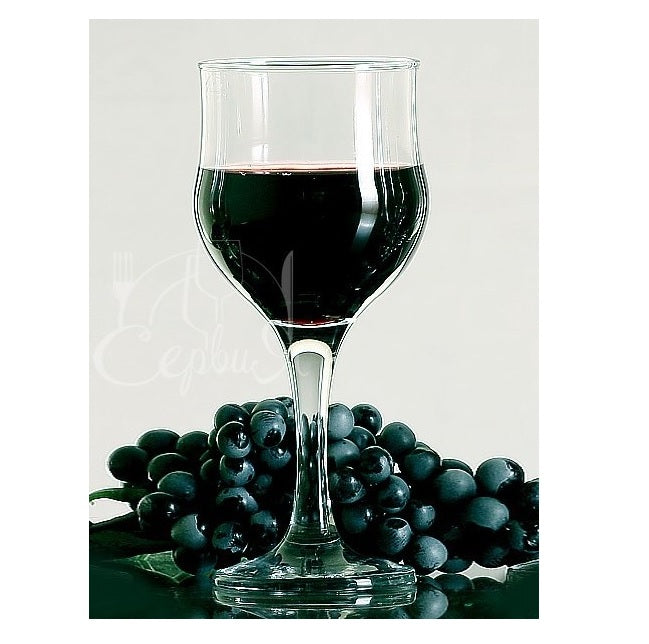 Paşabahçe Tulipe - Wijnglazen - Set van 6 - 240 ml