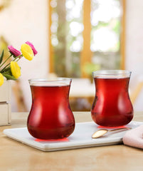 Paşabahçe Semaver - Turkse Theeglazen - Set van 3 - 285 ml