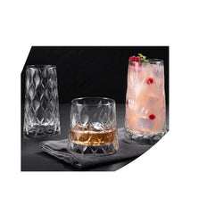 Paşabahçe Leafy - Longdrinkglazen - Set van 4 - 345 ml