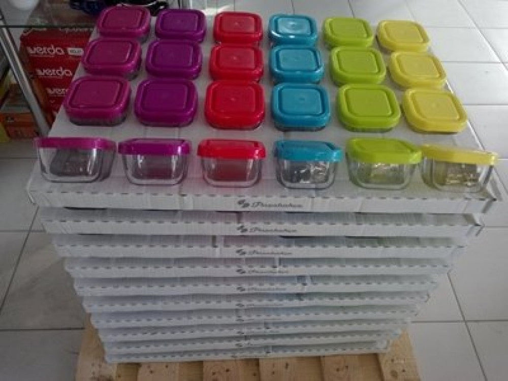 Paşabahçe - Vershoudbakjes (Paars) - Set van 4