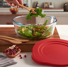 Borcam 59001 - Ronde Ovenschaal Met Deksel - 2100 ml