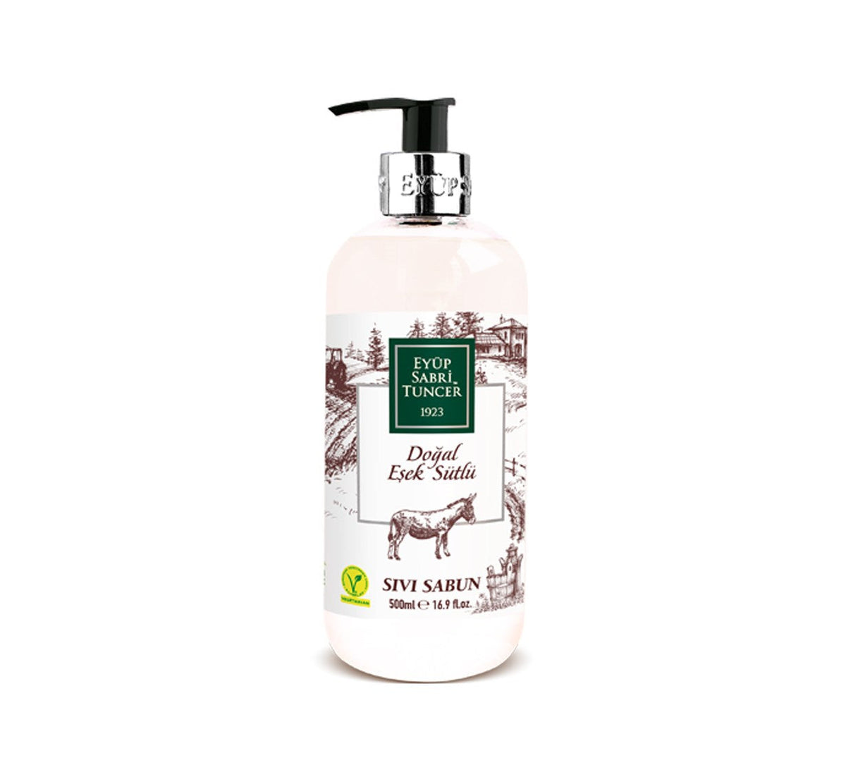 Eyüp Sabri Tuncer - Natuurlijke Ezelsmelk Handzeep - 500 ml