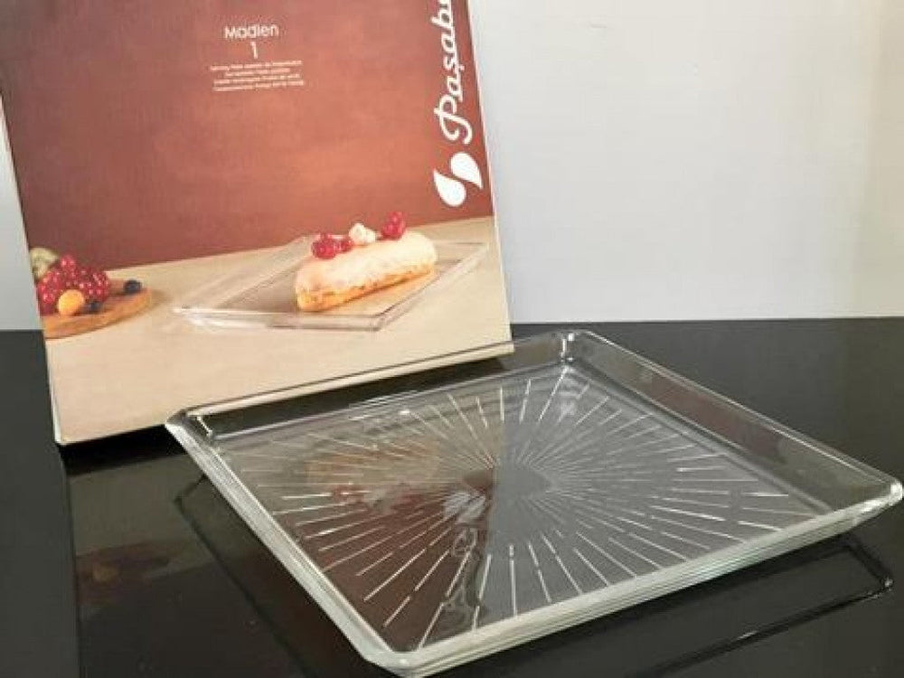 Paşabahçe Madlen - Vierkant Dessertbord - 240 MM