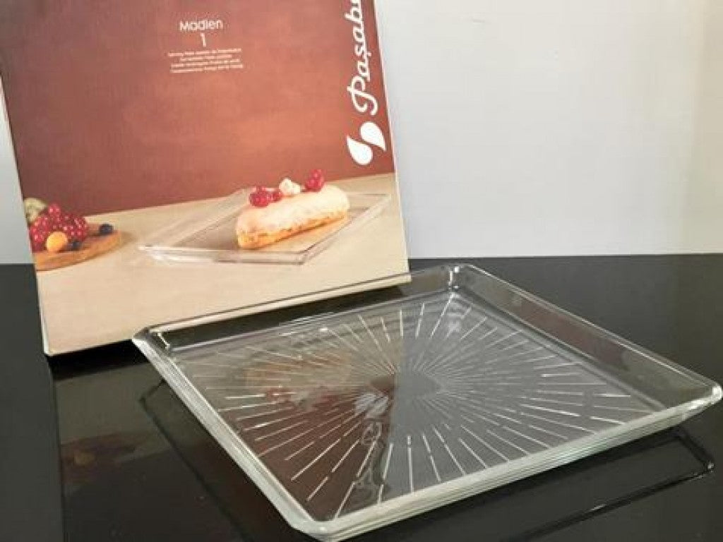 Paşabahçe Madlen - Vierkant Dessertbord - 240 MM