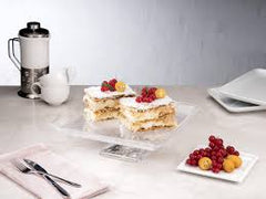 Paşabahçe Madlen - Vierkant Dessertbord - 240 MM