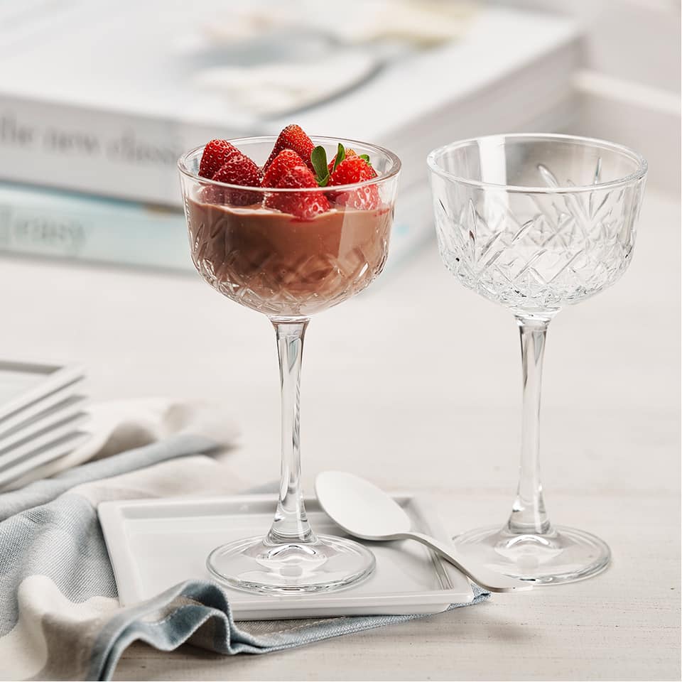 Paşabahçe Timeless - Cocktailglazen - Set van 4 - 160 ML