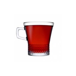 Paşabahçe Kuvars - Drinkglazen Met Oor - Set van 2 - 250 ML