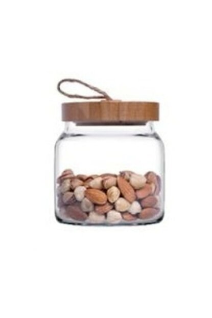 Paşabahçe Woody - Voorraadpot Met Bamboe Deksel - 575 ML