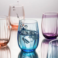 Paşabahçe Linka - Paarse Waterglas/Waterglazen - Set van 3 - 240 ML