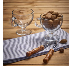 Paşabahçe Vario - Ijscoupe/ Koffiebekers - Set van 4 - 250 ML