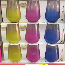 Paşabahçe Summer Time - Waterglas/Waterglazen - Set van 3 - 425 ML