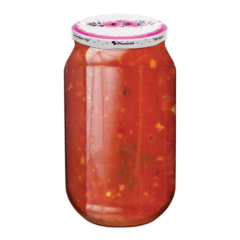 Paşabahçe Kavanoz - Glazen Voorraadpot Met Deksel - 1000 ml - 1 stuk - 18 cm Hoog