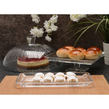 Paşabahçe Madlen - Servies Bord - Crystalline