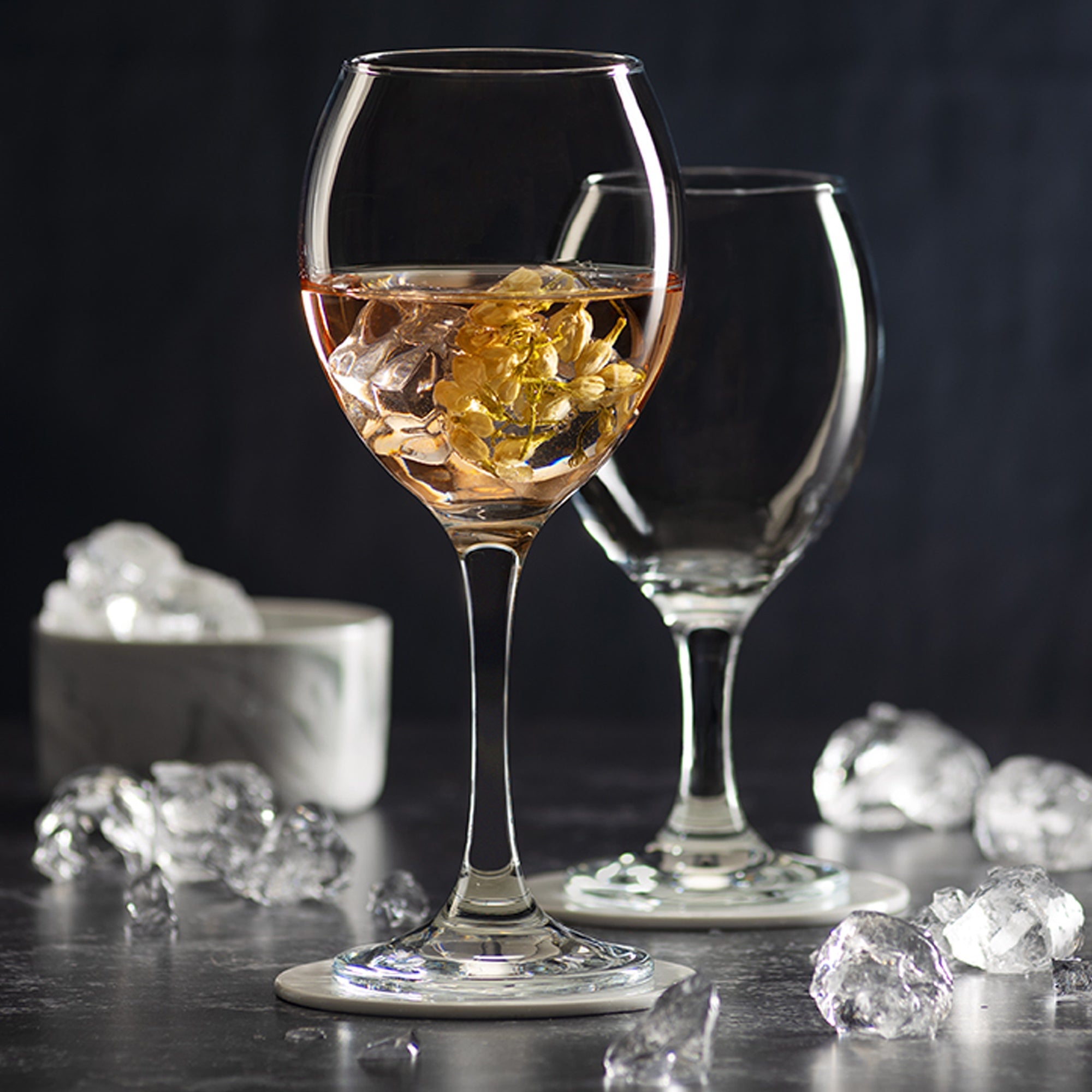 Paşabahçe Velasco - Glazen Op Voet - Set van 6 - 385 ML