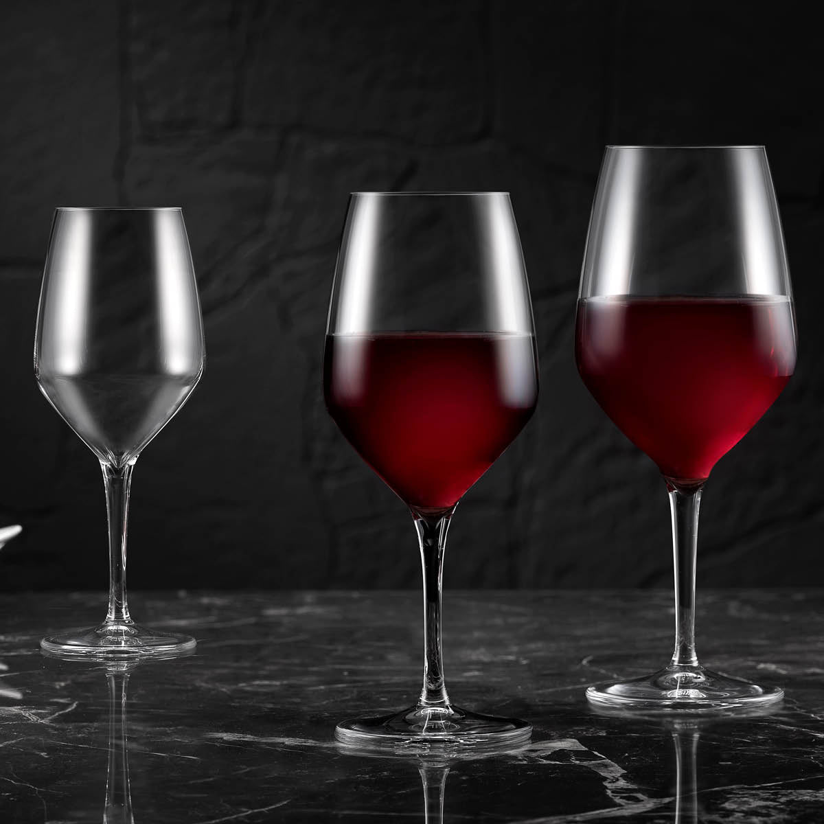Paşabahçe Napa - Glazen Op Voet - Set van 6 - 580 ML