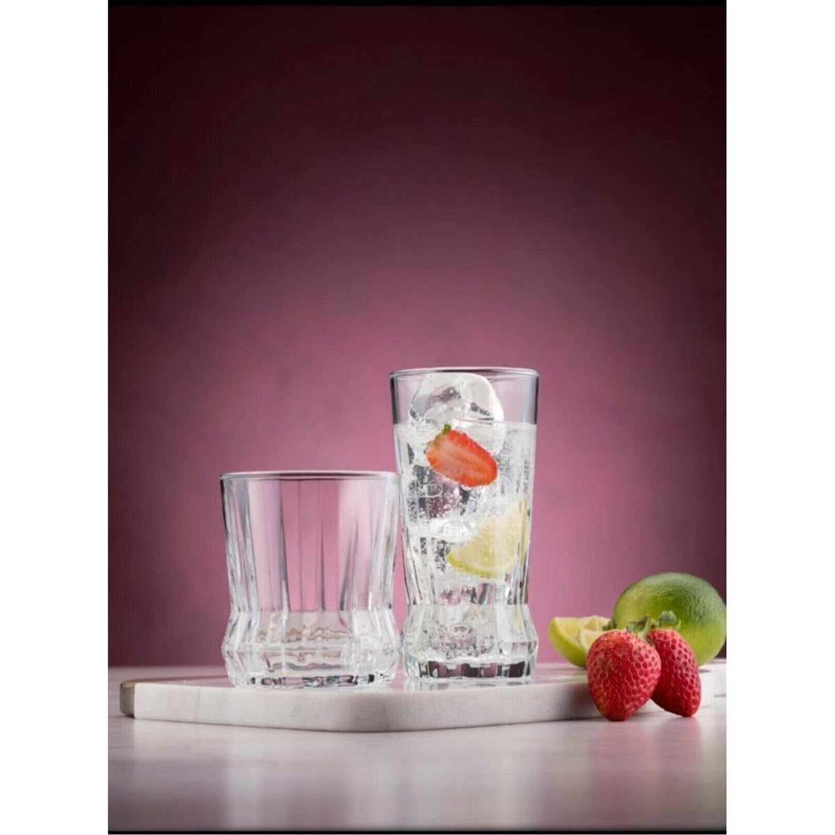 Paşabahçe Gaia - Longdrinkglazen - Set van 6 - 285 ML