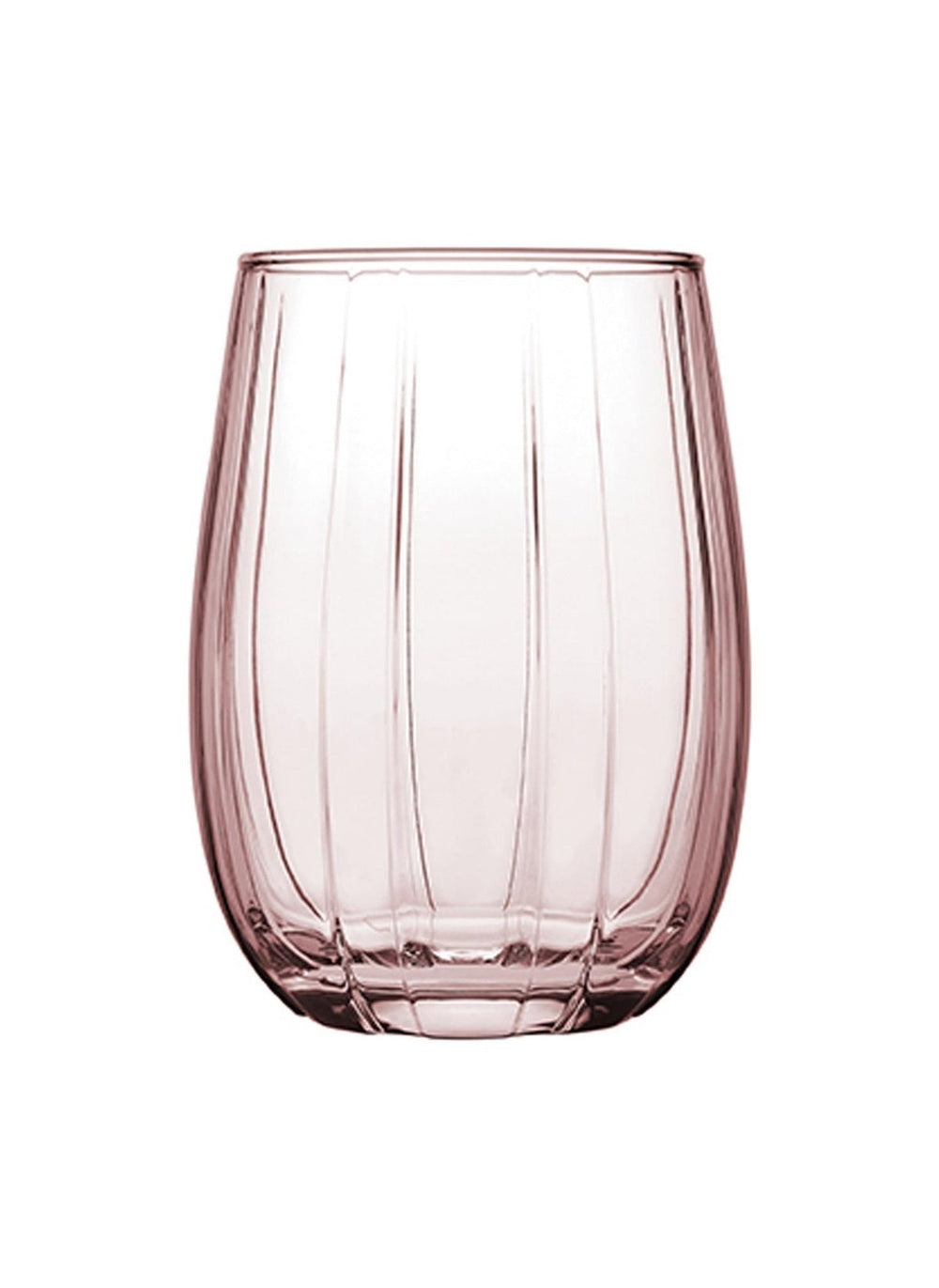 Paşabahçe Linka - Roze Waterglas/Waterglazen - Set van 3 - 380 ML