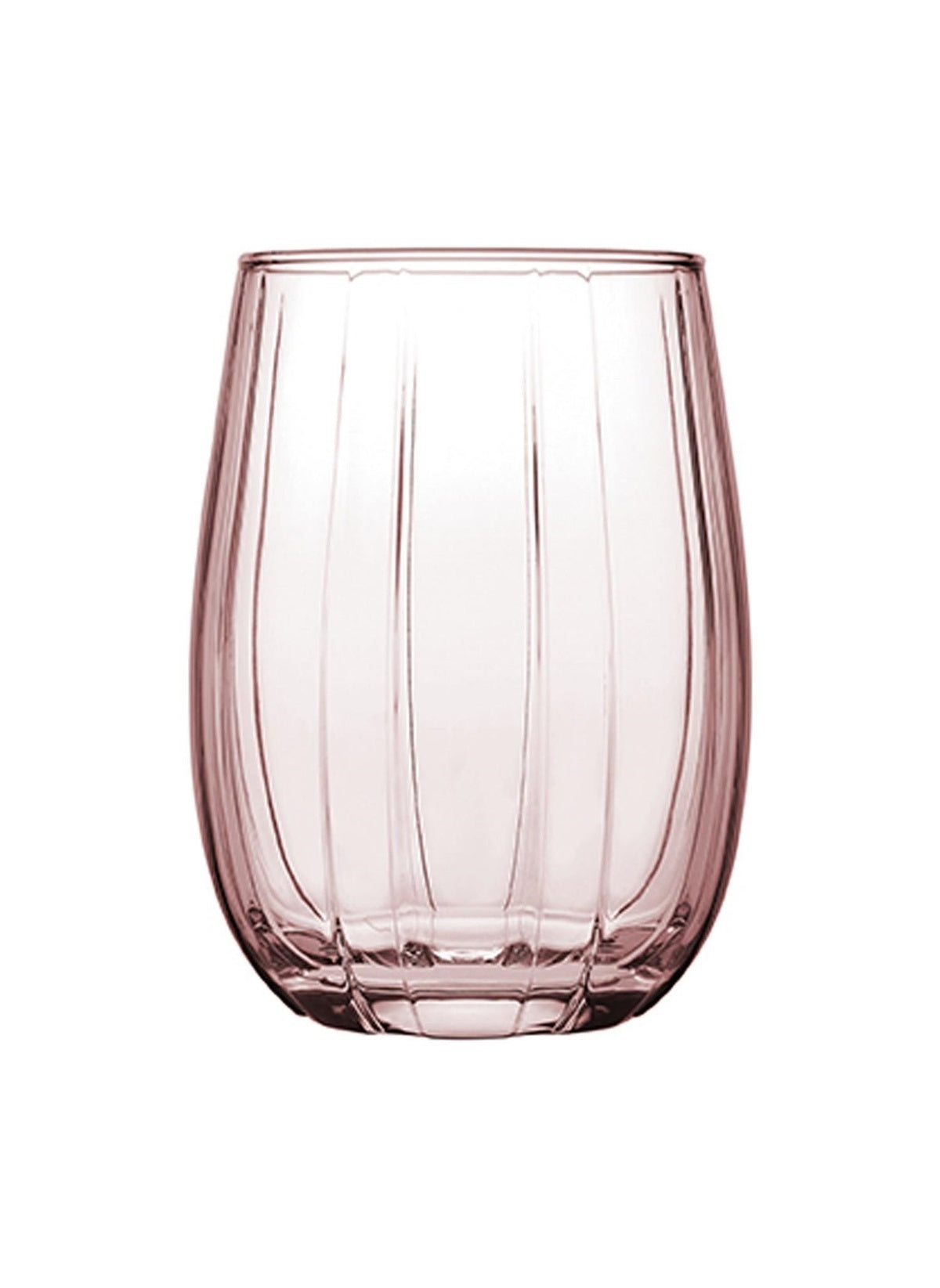 Paşabahçe Linka - Roze Waterglas/Waterglazen - Set van 3 - 380 ML