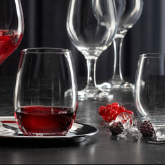 Paşabahçe Amber - Waterglas/Waterglazen - Set van 3 - 440 ML