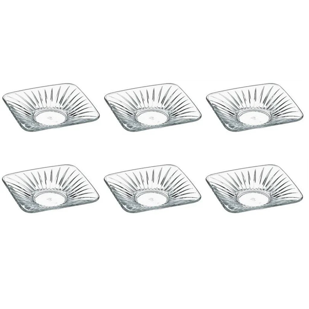 Paşabahçe - Gegraveerde Theeschotel Set van 6