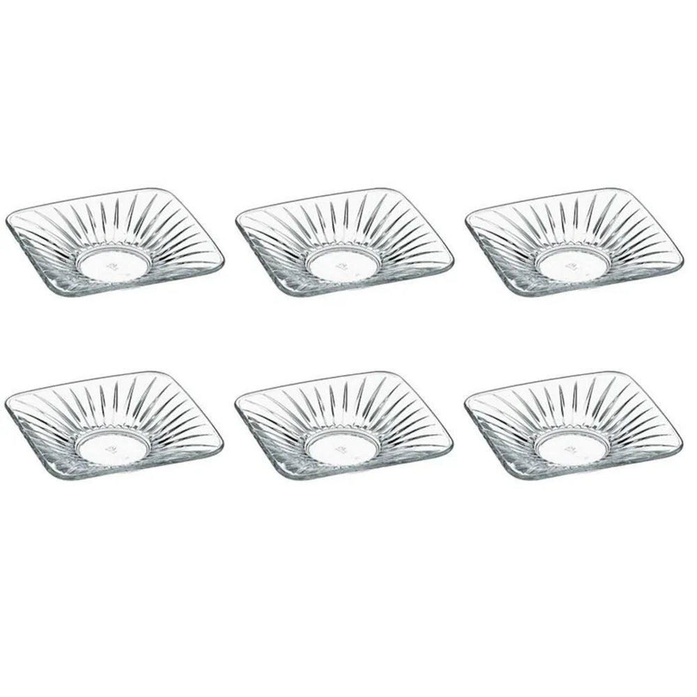 Paşabahçe - Gegraveerde Theeschotel Set van 6