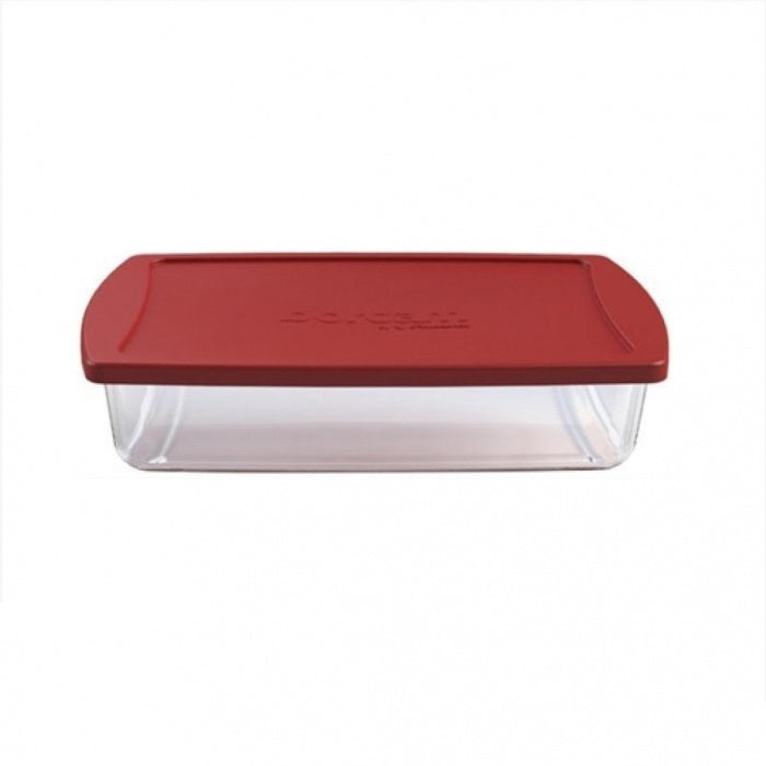 Borcam - Rechthoekige Ovenschaal Met Deksel - 1320 ML