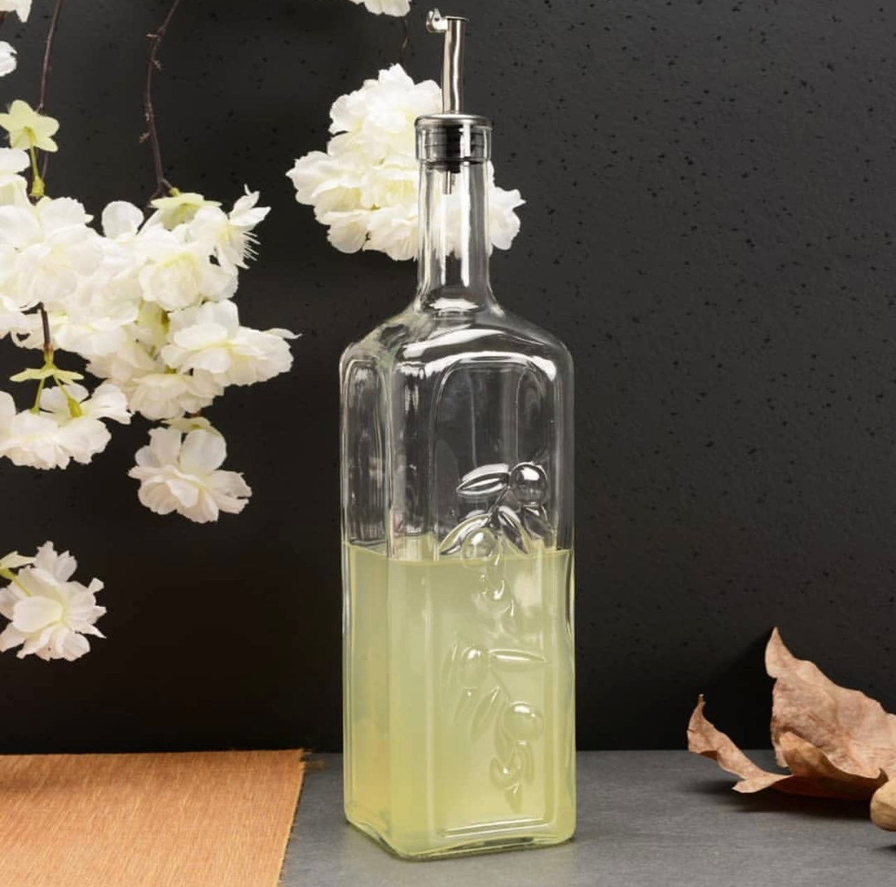 Paşabahçe - Homemade Olie- en Azijnset - Glas- 1000ml - 1 Fles / 1 Adet