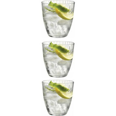 Paşabahçe Linea -Water/Drink Glazen - 280 cc- Set van 3
