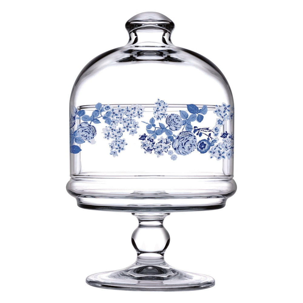 Paşabahçe Royal Blue - Glazen Voorraadpot Op Voet - 110 mm